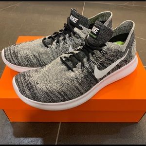 Nike Free RN Flyknit 2017 (Grey/White) - M 11.5